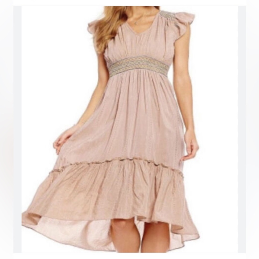 Accuracy a La Plage Maxi Anthropologie Dress